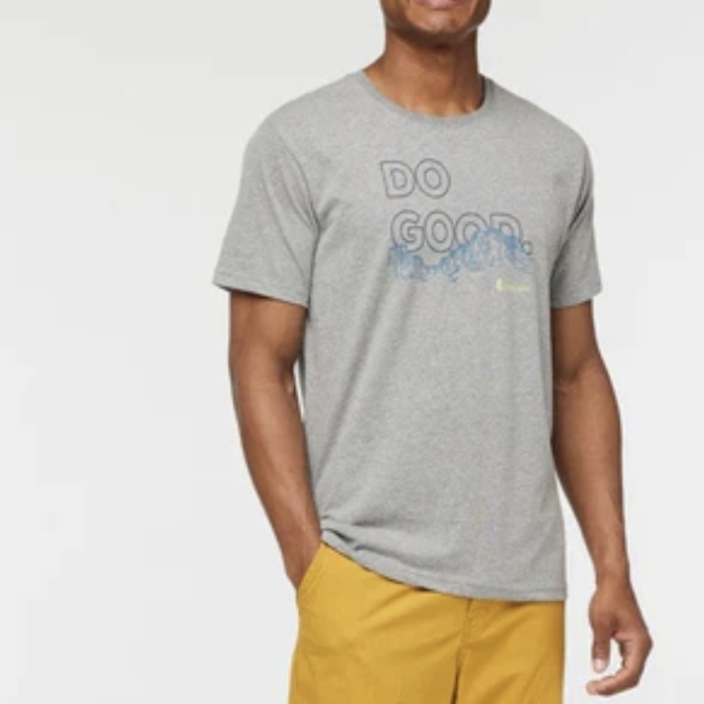 NWT Cotopaxi Rising Do Good Organic T-Shirt-Wheat